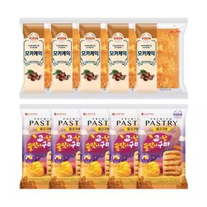 프리미엄패스츄리 꿀고구마 90g x5+모카케익 90g x5