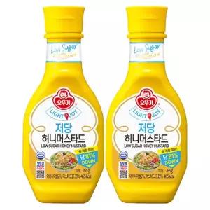 LIGHTJOY 저당 허니머스타드 265g 2개