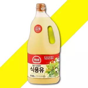 해표 식용유 1.8L 해표 식용유 기타기름 오일 가공식품