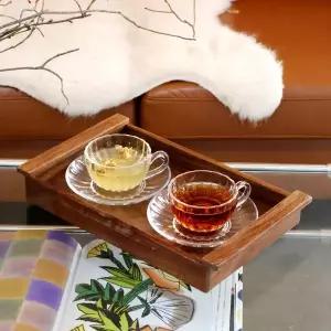 [로얄보덴] 아폴론 투명 티컵 소서 세트 2P