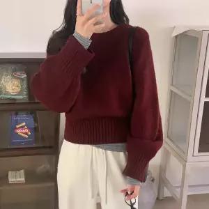 [코코블랑] 알트 레글런 라운드 니트