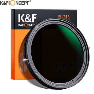 K& F CONCEPT ND2-ND32 ND CPL 필터 렌즈 조정 가능 원형 편광 2 in 1 가변 49mm 52mm 77mm