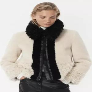 ZARA 페이크 퍼 패치워크 재킷 2969 242