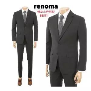 레노마 25년 가을겨울 3종 고급울스판 다크그레이 블랙 정장ASSJ43 LDA1008166