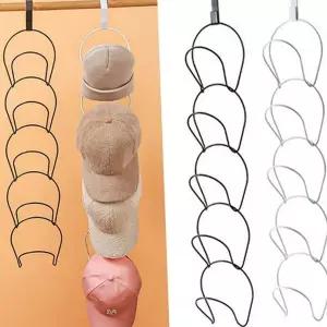모자걸이 다용도 모자 옷걸이 도어 행거 옷장 정리대 드레스 공간 좁은 정리 수납 가방 현관 침실 옷방