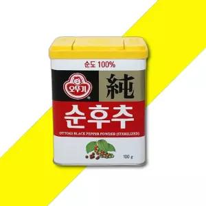 순후추가루 오뚜기캔 100g 순후추 후추가루 오뚜기캔후추 후추