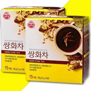 오뚜기 쌍화차 30T 15Tx2개 생강차 쌍화차 대추차 차 티백