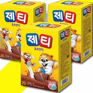 제티 초코렛맛 60티 1020g 제티 코코아 초코렛 초콜렛 딸기