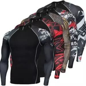 주짓수 노기 복장 래쉬가드 UFC 타이즈 맨몸운동