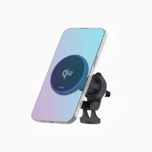 엑토 15W Qi2 FOD 맥세이프 차량용 송풍구 휴대폰 무선 충전 핸드폰 자석 거치대 MTA-75