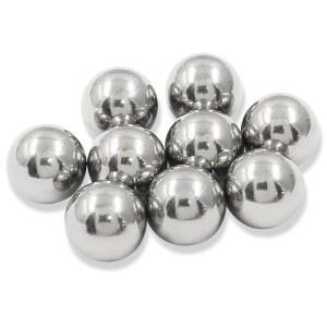 모이스티 11mm 볼 베어링 304 스테인리스 스틸 정밀 미터법 혼합 볼(모델 페인트 자전거 밸브용) (50개)