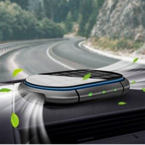 태양 공기 청정기 음이온 산소 자동 포름알데히드 충전식 발생기 USB 자동차 탈취 제거