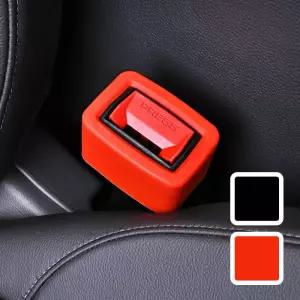 안전벨트 차량용 버클클립 홀더 고정 보호커버 2P 실리콘