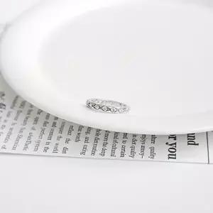 [오팔하우스]925Silver 다이아몬드 컷팅 큐빅 반지 OPHER1762