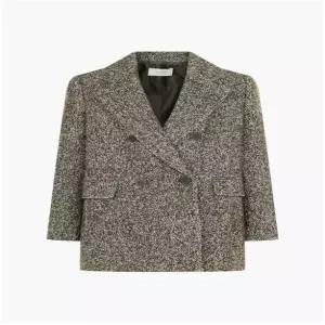 라인어디션N561 헤링본 더블버튼 코트 자켓(NWCJOK0100)