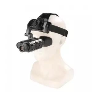 필드스코프 망원경 2X 헤드 형 야간 투시 단안경 8X 디지털 줌 1080P HD 비디오 카메라 시야 헬멧 투시경