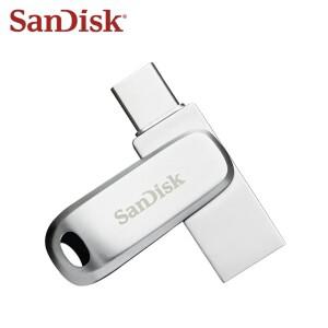 샌디스크 SDDDC4  럭스 고속 USB 3.1 플래시 드라이브 512GB 타입 C 256GB 듀얼 64GB 32GB 메탈 A OTG