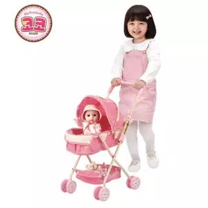 코코 인형유모차 아기 돌보기 바구니 엄마놀이 장난감 코코 인형 유모차