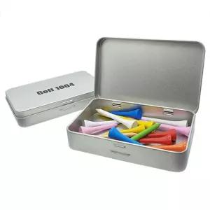 골프티 케이스 나무티15개 우드 인쇄(주문제작가능) 골프티 우드티