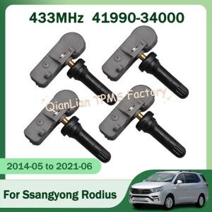 14pcs 41990-34000 쌍용 로디우스 렉스턴 코란도 스포츠 TPMS 센서 타이어 압력 모니터링 시스템