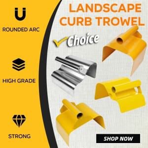 조경용 트로웰, 석조 시멘트 정원 경계 도구, 홈 데코레이션 DIY 성형 콘크리트