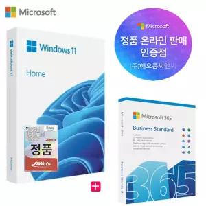 마이크로소프트 윈도우11 홈 처음사용자용 FPP + 마이크로소프트365 ESD 가성비 MS 이니셜 패키지
