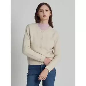 [리스트]울 미니멀 라운드넥 가디건 택가격 178000원 _P413005409