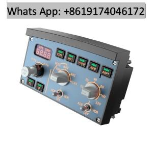 에어버스 A320 EFIS 제어판의 실물 크기 시뮬레이션 | X-Plane 지원