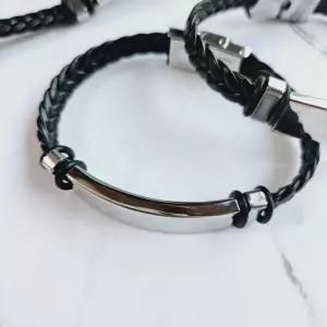 가죽팔찌 스텐 정전기 저감팔찌 스파크 방지 실버 환절기 차단 꼬임 수리 스트랩 공구 패션