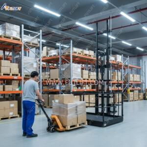 유압식 자재 취급 리프트 - 핸드 트럭이 보조하는 산업용 화물 장비