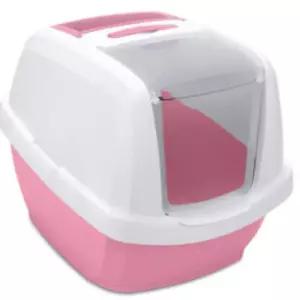 아이맥 반려묘 화장실 매디주니어 후드형 토일렛 ROSA