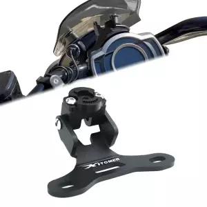 트라이엄프 로켓 3 R  GT 2020 2021 2022 2023 2024용 오토바이 핸들바 클램프 GPS 마운트 네비게이션 브래