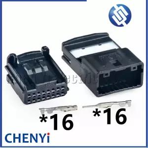 16핀 자동차 커넥터 카 오디오 내비게이션 후방 카메라 배선 플러그 1379678-1 1379665-1 1379678 1379665