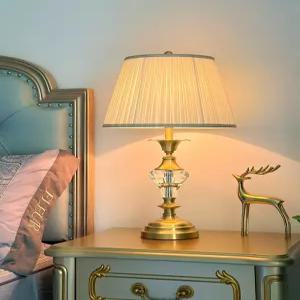 앤틱 스탠드 조명 크리스탈 무드등 거실 침실 인테리어 탁상램프