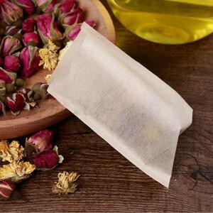 허브  차 가방에 대 한 열 인감 필터 종이 빈 티 백 bleached 되지 않은 1000 개/몫
