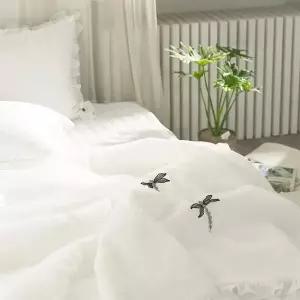 (국산) 대나무섬유 이불베게세트(SS/화이트) (WE8F59A)