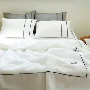 (국산) 대나무섬유 이불베게세트(KK/화이트) (WE8F596)