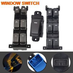 왼손 드라이브 윈도우 메인 스위치 단추 2008-1010 현대 호환 NF 소나타 93570-3K600