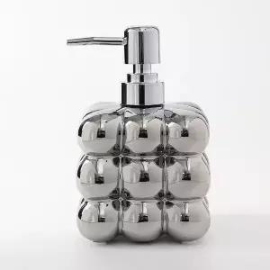 세라믹 버블 실버 디스펜서 500ml 리필용기 (WEBBDD0)