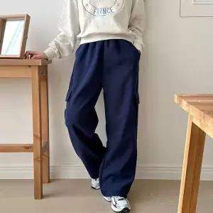 [하프클럽/]걸 Y2K 인싸템 골덴카고 힙한 헴라인 모던 끈 트라우저