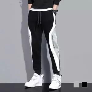 고품질 9부 남자바지 빅사이즈 밴딩반바지 밴딩바지 슬림 청 (WFFYNDO)