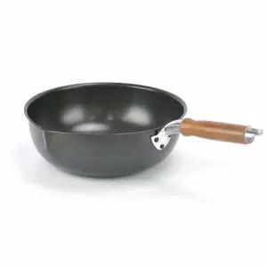 나무손잡이 HF78CL39 업소용 경질 웍 북경팬 26호-26cm