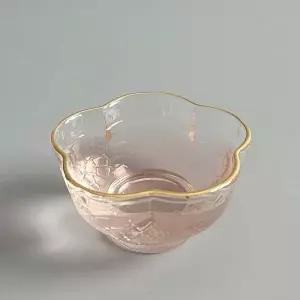 골드테두리 MI59IJ62 무궁화 유리찻잔 다기잔 60ml (73006A)