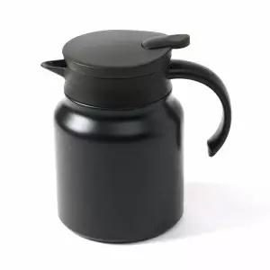 티웨어 JO55ID54 이중 진공 보온 주전자 900ml 차 포트 블랙