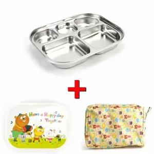 스텐 IK90VK23 27종 유치원 어린이 식판 도시락 15호 가방포함