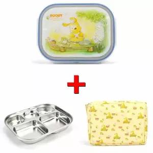 스텐 UH85ET66 27종 유치원 어린이 식판 도시락 11호 가방포함