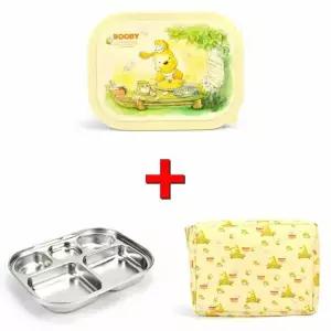 스텐 YE79FJ41 27종 유치원 어린이 식판 도시락 10호 가방포함