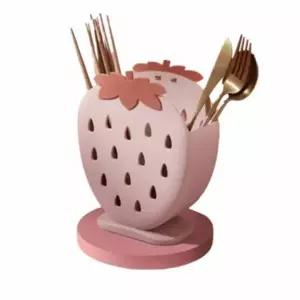 딸기모양 HL32GQ05 수저통 테이블수저통 플라스틱숟가락통 주방수저통