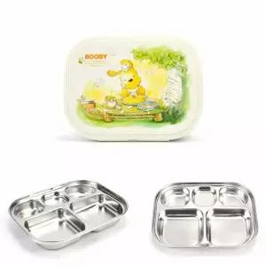 스텐 HX28XI25 27종 유치원 어린이 식판 도시락 9호 뚜껑포함