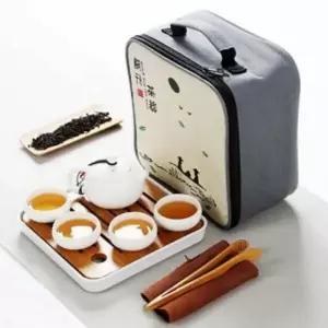 여행용 WM50SY16 다기 세트 휴대 찻잔 다관 다도